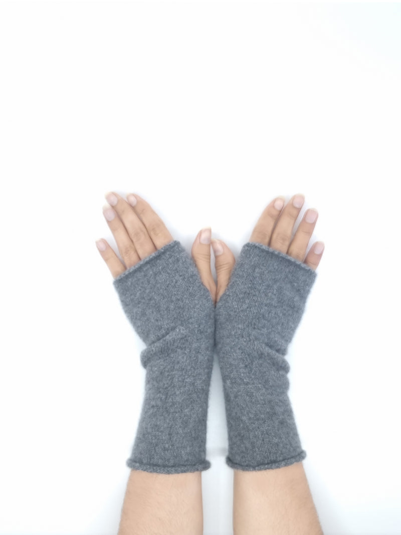 Cashmere Jersey Mittens